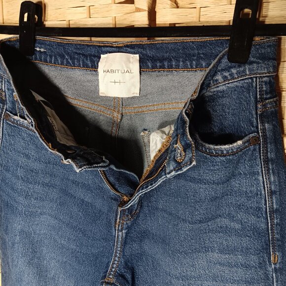 Habitual Lennox Cotton Lyocell Denim Jeans 6 28 Straight Leg - Picture 9 of 9
